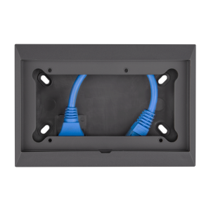 Wall mounted enclosure for 65 x 120 mm GX-panels