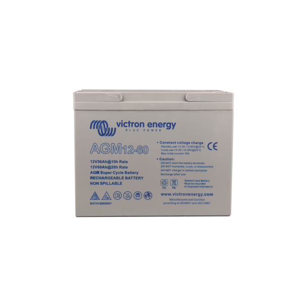 12V-60Ah-AGM-Super-Cycle-Battery-front.png 12V/220Ah AGM Deep Cycle Battery (M8)