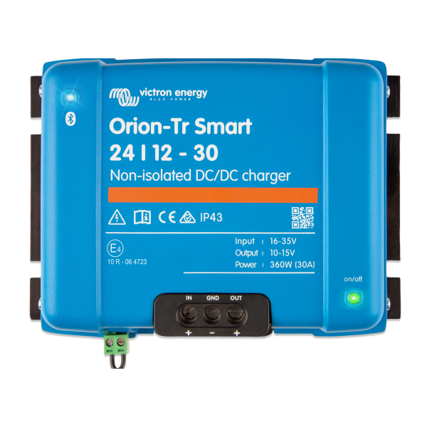 Orion-Tr Smart 24/12-30A (360W) Non-isolated DC-DC charger