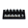 Fuse-holder-6-way-for-MEGA-fuse-front-angle.png Fuse holder 6-way for MEGA-fuse