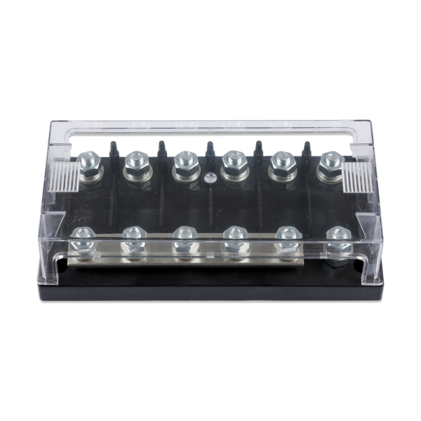 Fuse-holder-6-way-for-MEGA-fuse-front-angle-closed.png Fuse holder 6-way for MEGA-fuse