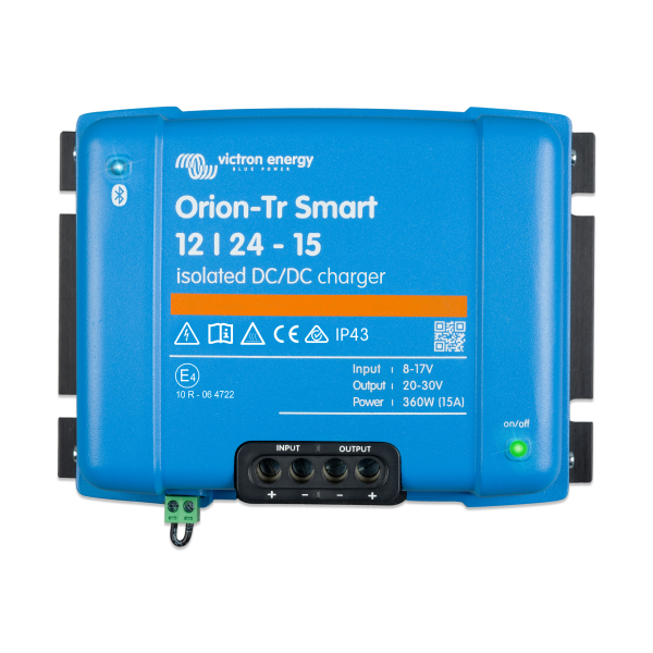 Orion-Tr Smart 12/24-15A (360W) Isolated DC-DC charger