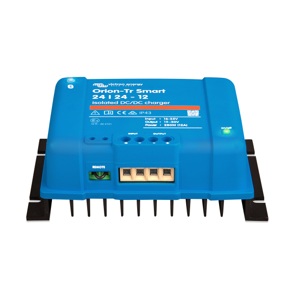Orion-Tr-Smart-24-24-12-front.png Orion-Tr Smart 24/24-12A (280W) Isolated DC-DC charger
