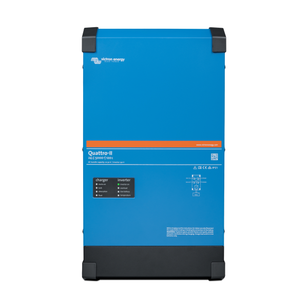 QUA242505010_Quattro-II-24_5000_120-50-50-230VFRONT.png Quattro-II 24/5000/120-50/50 230V