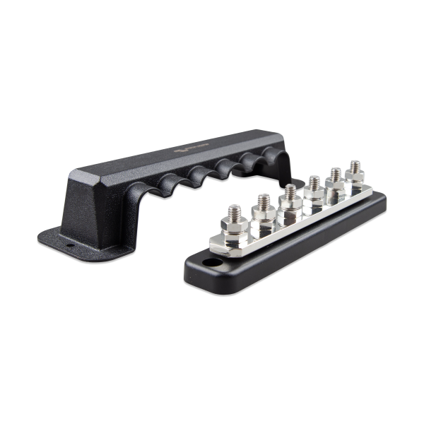 Busbar 250A 2P with 6 screws +cover