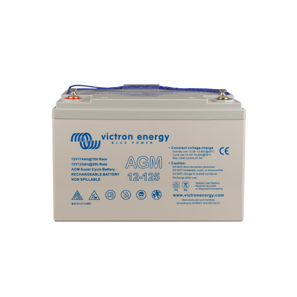 12V/240Ah AGM Deep Cycle Battery (M8)