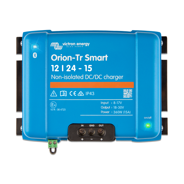 Orion-Tr Smart 12/12-30A (360W) Non-isolated DC-DC charger